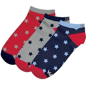 Jepa Sokken van messing met patronen, set van 4 uniseks sokken - kinderen en jongeren