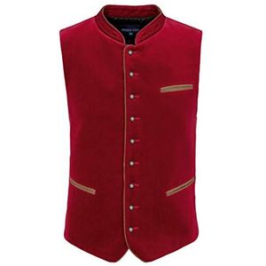 Stockerpoint ricardo vest voor heren, rood (donkerrood), Medium (Talla fabricante: 48)