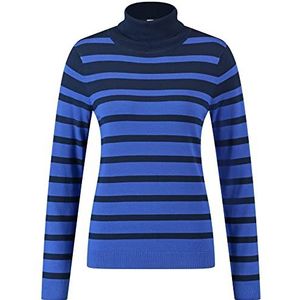 GERRY WEBER Edition Dames 770541-44727 pullover, blauwe strepen, 34