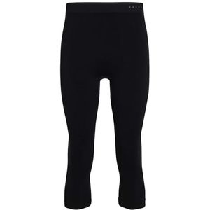 FALKE Heren Broek van onderlaag Maximum Warm 3/4 M Ti functioneel materiaal sneldrogend 1 stuk, Zwart Black 3000 Trend, S