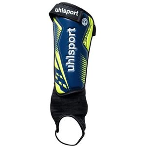uhlsport Tibia Plate Pro voetbalscheenbeschermers Scheenbeschermers voor kinderen en volwassenen - met enkelbescherming en uitstekende impactbescherming