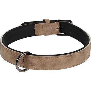 Delu halsband, bruin, XXL, 52/62 cm, 30 mm