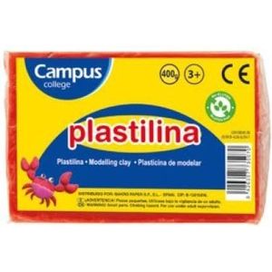 CAMPUS Modelleerpasta/boetseerklei, model CAMPUS groot, 400 g, rood