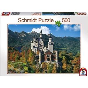 Schmidt Neuschwanstein Castle Jigsaw (500 stuks)