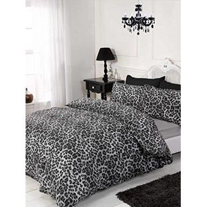 Rapport Luipaard beddengoedset, 4-delig, mono, king size