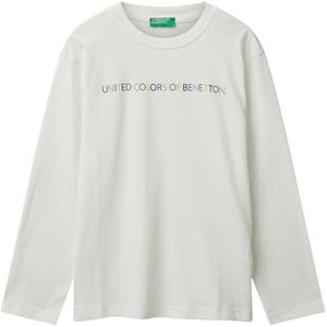United Colors of Benetton T-shirt M/L, Wit, 120