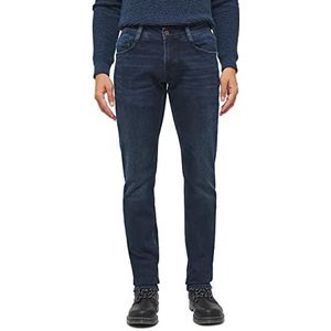 MUSTANG Oregon Tapered Jeans, donkerblauw 784, 28W / 32L