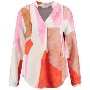 KEY LARGO Damesblouses WB Agnes V-hals, Poederroos (1344), XS