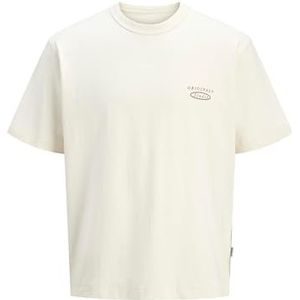 Jack & Jones - Shirt - Robijnrood - Jersey - Kwartmouw