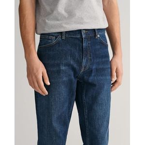 GANT Regular jeans, Dark Blue Worn in, 44W x 36L