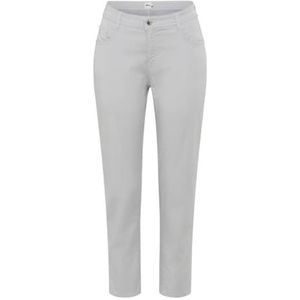 Style Mary S verkorte broek met vijf zakken in ultralichte katoenkwaliteit, 09 lichtgrijs, 29W / 32L