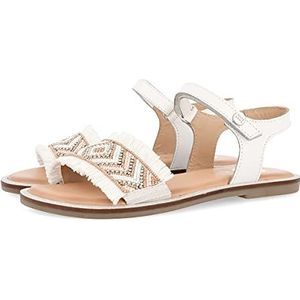 GIOSEPPO Barasat sandalen met open neus voor meisjes, Wit Blanco Blanco, 38 EU