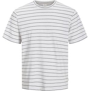 Jack & Jones jprccbrian ss tee, wit (bright white), XXL