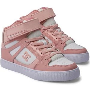 DC Shoes Pure High-Top Ev, meisjessneakers, Roze Wit, 28 EU