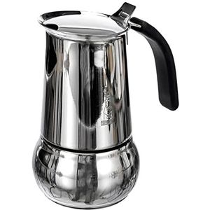 Bialetti Kitty New 6-kops bachiliet roestvrijstalen koffiepot