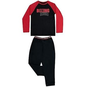ATHENA Pijama-set voor jongens, Rood, 6-8 Jaar