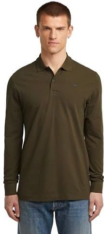 G-star - Dunda - Poloshirt - Groen - Lange Mouw