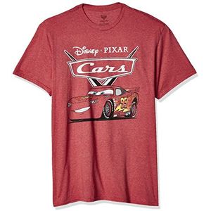 Disney Heren Cars Lightning McQueen T-shirt, S