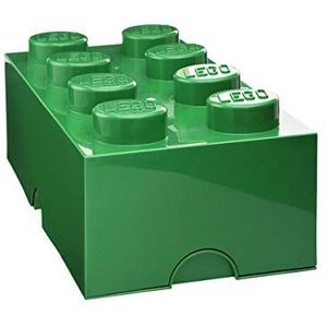 LEGO Mini Box With 4 Knobs, in Dark Green