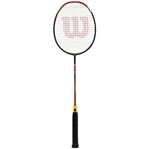 Wilson Perf. Badminton Rkt rackets voor volwassenen, unisex, zwart/rood/goud (meerkleurig), 3