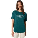 Cecil - Dames Shirt - Groen - Grafische Print