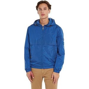 Tommy Hilfiger RWB Regatta SAIL jas met capuchon geweven, ultrablauw, L, Ultra Blauw, L