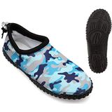 Blauwe camouflageschoenen, schoenmaat 42