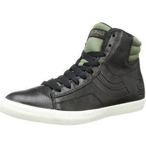 JACK & JONES JJ Reno Leather JI ORG 12069919 Herensneakers, zwart, 42 EU