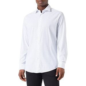 Seidensticker Men's Regular Fir overhemd met lange mouwen, lichtblauw, 42, lichtblauw, 42