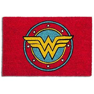 Excelsa deurmat Wonder Woman 40x60x1.5 cm Rood