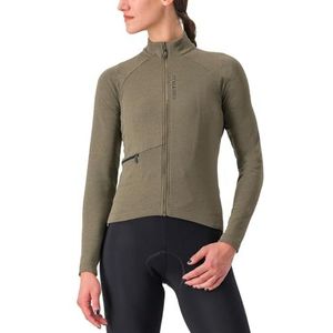 Castelli 4522539-304 Unltd Trail W Jrs shirt met lange mouwen dames Tarmac/Light Black maat XS