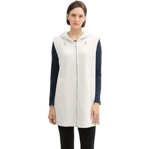 TOM TAILOR Sweatshirt voor dames, 10315 - Whisper White, XXL