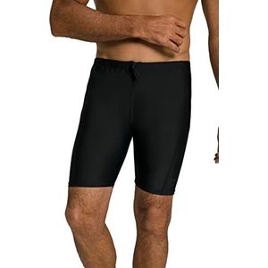 JP 1880 Jay-PI zwembroek voor heren, beachwear, elastische tailleband, zwart, 5XL