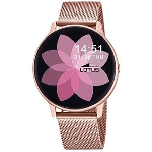 Lotus Power Digitaal dameshorloge met roestvrijstalen armband 50015/A, roségoud, Roségoud, armband