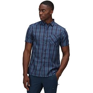 Regatta Kalambo VI T-shirt voor heren, dynastie blauw geruit, S
