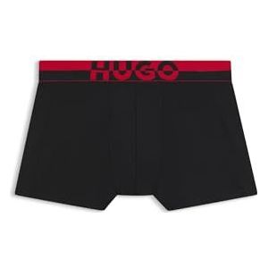 HUGO - Korte Boxershorts - Set van Drie - Zacht Katoen en Modal - Tweedelig Logo op Tailleband