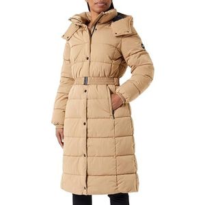 Mexx Parka met capuchon voor dames, bruin (dark sand), XS