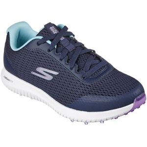 Skechers Womens Shoe-GO Golf MAX 2 Fairway 3 Sneaker, Navy Mesh/Multi Trim, 3 UK, Marineblauw Mesh Multi Trim, 36 EU