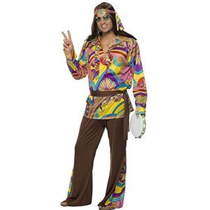 Psychedelic Hippie Man Costume (XL)