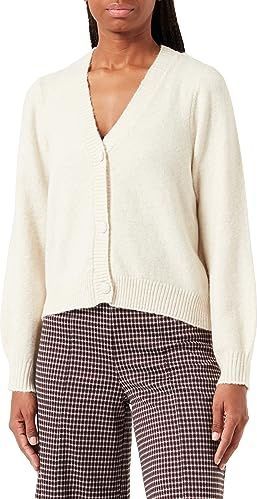 Vero Moda - VMDOFWOOL LS V-NK Button Cardi GA NOOS - Gebreid Vest - Melange