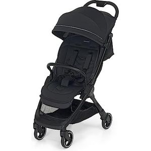 Foppapedretti Ciao Lichte kinderwagen met zelfsluiting, zwart