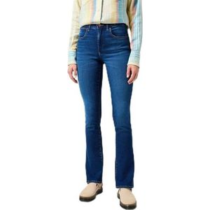 Wrangler Bootcut jeans voor dames, Famous, 31W / 32L