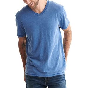 Lucky Brand Venice Burnout T-shirt met V-hals voor heren, Monaco Blauw, M
