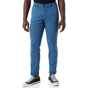 camel active Heren 477875/7F15 Geklede broek, aqua, 31W / 30L