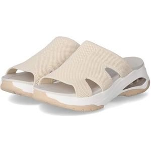 Rieker - W3150 - Damesslippers - Beige - Veganistisch - Machinewasbaar