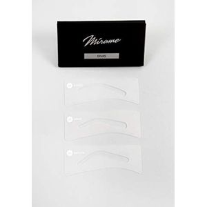 M�írame Lashes & Brows, Set en make-up set (Stencil Diva) - 3 stuks
