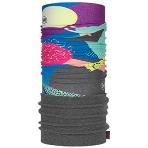 Original Buff Junior Fleece Nikitis, meerdere rijen, uniseks, kinderen, zwart, eenheidsmaat