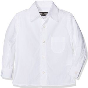 Gol Jongens kentkraag, regular fit overhemden, wit (wit 6), 110 cm