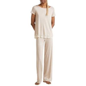 United Colors of Benetton 3Z123F04A pyjamabroek, beige, XS voor dames, Beige, XS