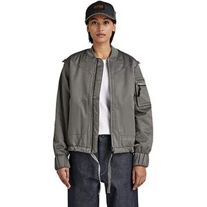 G-STAR RAW Gewatteerde 2.0 Bomber Jacket voor dames, Grijs (Granite C896-1468), XXS